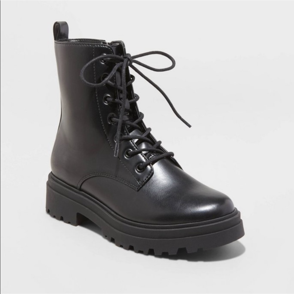 Women's Bridget Combat Boots - A New Day™ nwot
